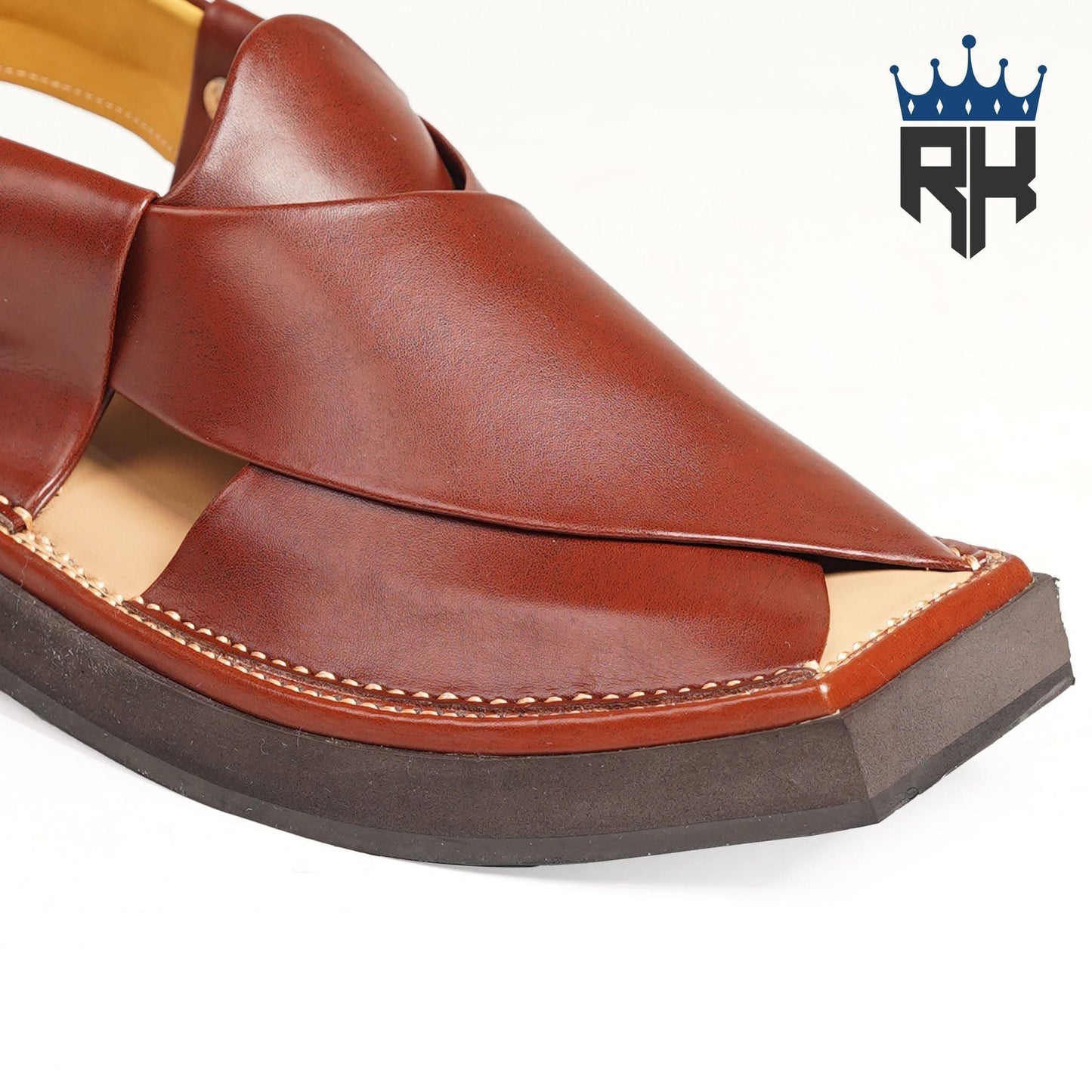 Burgundy Kaptan Chappal
