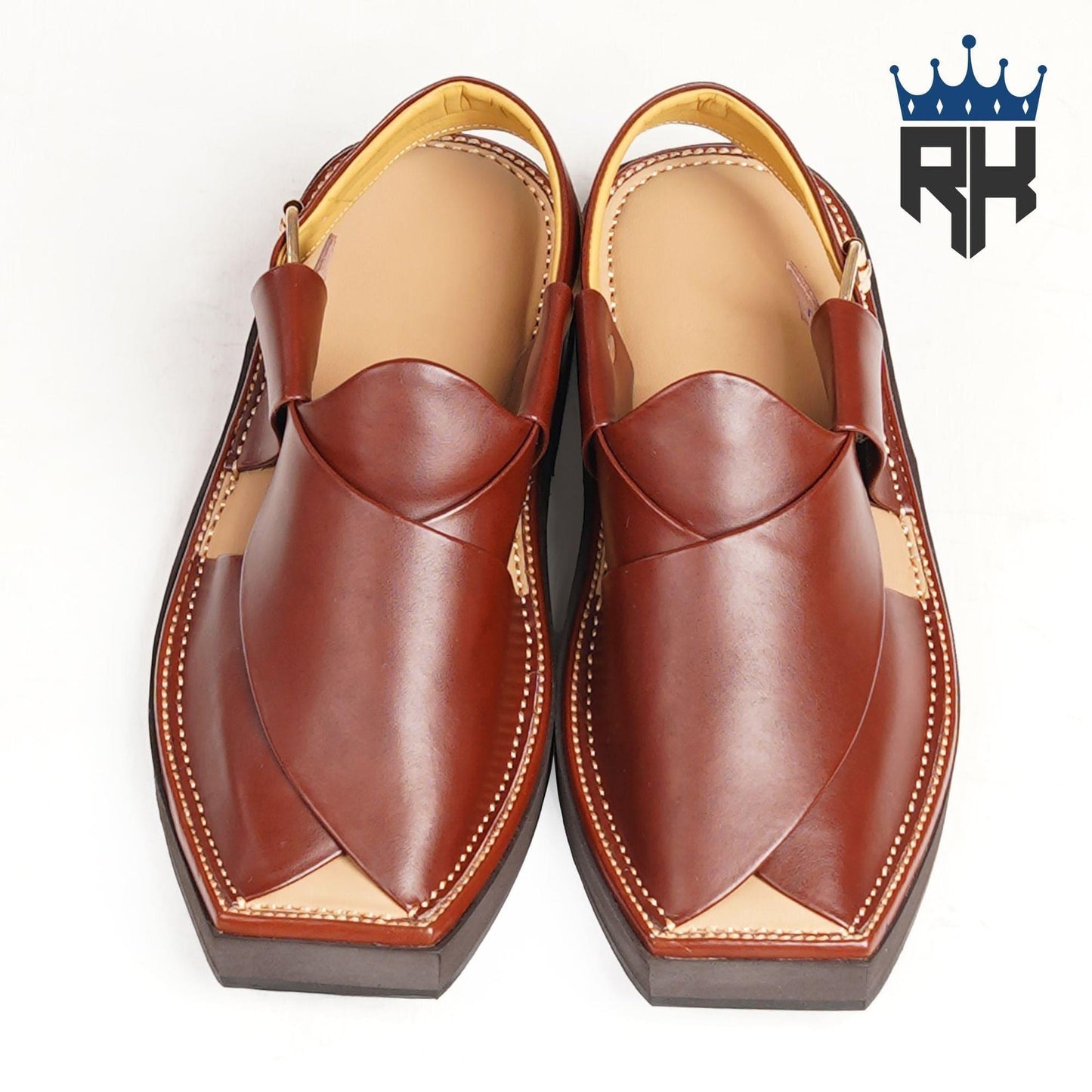 Burgundy Kaptan Chappal