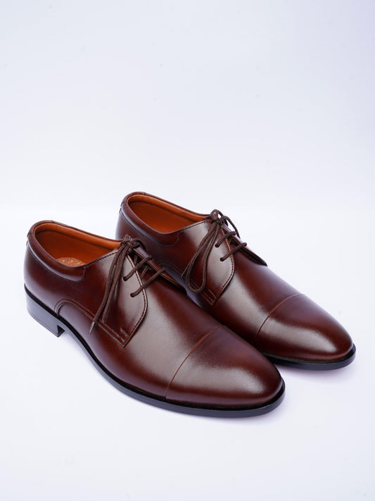 Raven Brown Formal Shoes (019 Brown)